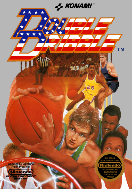 Double Dribble (USA) (Rev 1) box art